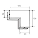 Ozone - Curvos Patch Fittings - OCPF-610-ST-500072-sm
