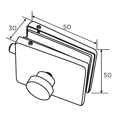 Ozone - Curvos Patch Fittings - OCPL-3A-500074