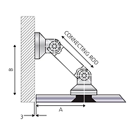 Ozone - Point Fixed Architectural Fittings - OPFGC-1-52.5mm