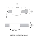 Ozone - Point Fixed Architectural Fittings - OPFGC-1-52.5mm-1-sm