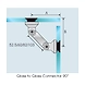 Ozone - Point Fixed Architectural Fittings - OPFGC-2-52.5mm-500079-sm