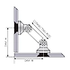 Ozone - Point Fixed Architectural Fittings - OPFGC-2-52.5mm-1-sm
