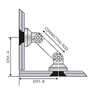 Ozone - Point Fixed Architectural Fittings - OPFGC-2-52.5mm