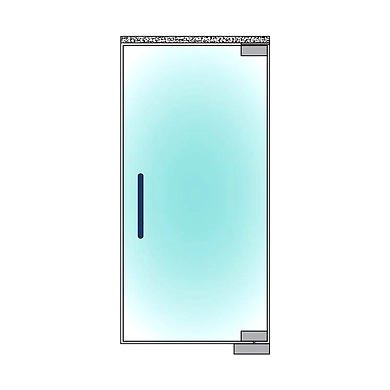 Ozone - Glass Door Handles - OGH-11-25x325MM SSS-1