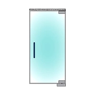 Ozone - Glass Door Handles - OGH-11-25x325MM SSS