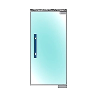 Ozone - Glass Door Handles - OGH-55-25x450MM SSS