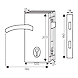 Ozone - Glass Door Locks - OSSPL-ML-111-SSS-500138-sm