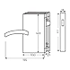 Ozone - Glass Door Locks - OSSPL-LATCH-111-SSS-500140-sm