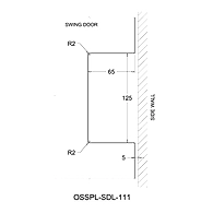 Ozone - Glass Door Locks - OSSPL-SDL-111-SSS