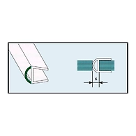 Ozone - Plastic Profile - OPS-4-8 mm Standard
