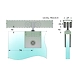 YDM3212 (Clutch Mechanism) - PIN Code, Proximity Card Key &amp; Remote Control (Optional)-1-sm