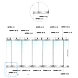 P062 - Glass Door Connector for over panel and side panel with stop-500299-sm