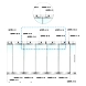 P070 - Over panel Glass Door Connector with stop inserts-500300-sm