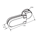 Brass shrouded padlock with boron steel shackle-Y121/50/132-500326-sm