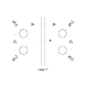 Brass combination padlock with steel shackle-Y150/30/125-1-sm