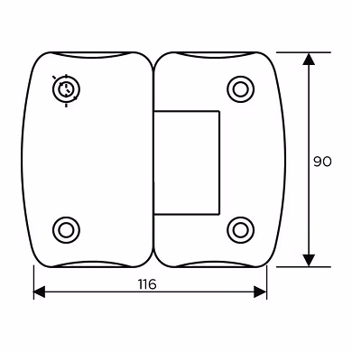 Laminated steel padlock with cover and steel shackle-Y220/71/130-500343