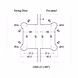 Laminated steel padlock with cover and steel shackle-Y220/71/130-1-sm
