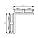 Steel padlock with boron steel shackle-Y210/38/127-500348-sm