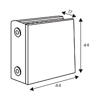 Ozone - Hinges & Connectors-Edge Series - OGC-111-ED-PSS