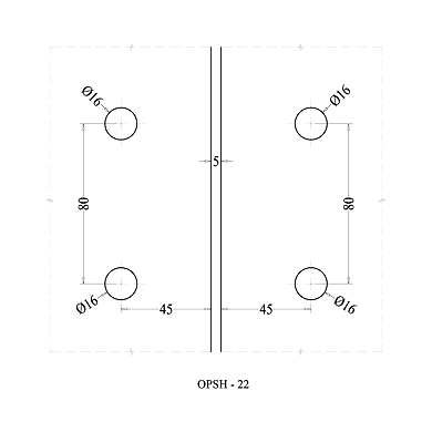 Ozone - Point Fixed Shower Fittings - OPSH-22-PSS-1