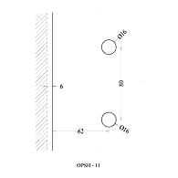 Ozone - Point Fixed Shower Fittings - OPSH-11-PSS