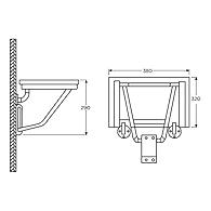 Ozone - Shower Seats - OZ-SS-02-PSS