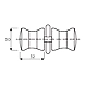 Ozone - Door Knobs - ODK-2-SSS-500422-sm