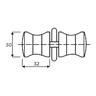 Ozone - Door Knobs - ODK-2-SSS