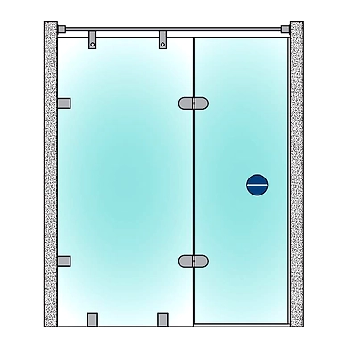 Ozone - Door Knobs - ODK-2-SSS-1
