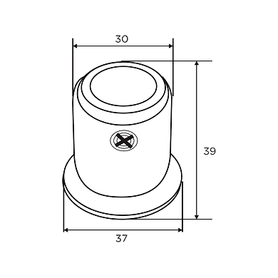 Ozone - Shower Knight Accessories - OSKH-1-SSS-500434