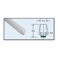 Ozone - Plastic Profiles - OPS-SL-BR-11-10 mm N.A.