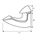 Ozone - Bracket Shelf Holders - OZ-BSH-33 SN-CP-500470-sm