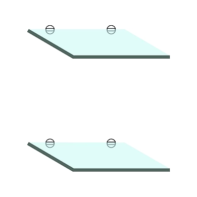 Ozone - Bracket Shelf Holders - OBSH-16-S-1