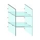 Ozone - Bracket Shelf Holders - OBSH-16-GL-PSS-1-sm