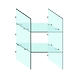 Ozone - Bracket Shelf Holders - OBSH-25-GL-SSS-1-sm