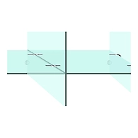 Ozone - Bracket Shelf Holders - OBSH-16-D