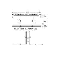 Ozone - Fin Plates - OSP-FP-200-SSS