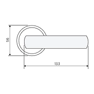 Ozone - Inox Series Handle - OMH-33 C