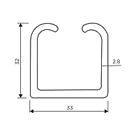 Ozone - Economy Series - OZ-ESL-TRACK-E2-2mt