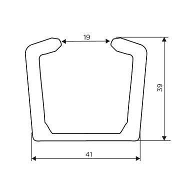 Ozone - Economy Series - OZ-ESL-TRACK-E3-2mt-1
