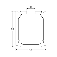 Ozone - Economy Series - OZ-ESL-TRACK-E5-2Mtrs