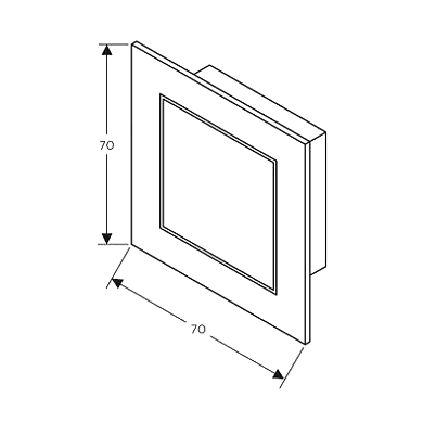 Ozone - Sliding Door Handles - SL-WD-HN-30-SSS-1