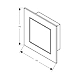 Ozone - Sliding Door Handles - SL-WD-HN-30-SSS-1-sm