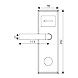 Ozone - Software Based Hotel Door Lock - OZEL-2011RF-11H-R/L-V9-1-sm