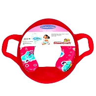 Babe Comfort Cushion Potty Seat With Handle - Red