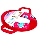 Babe Comfort Cushion Potty Seat With Handle - Red-3-sm