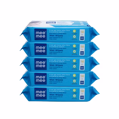 Caring Baby Wipes with Aloe Vera &amp; Lemon-5-2