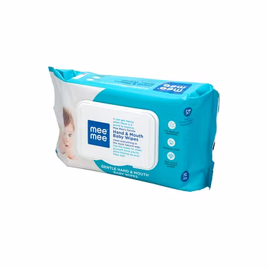 100% Foodgrade Gentle Hand &amp; Mouth Baby Wipes-72-2