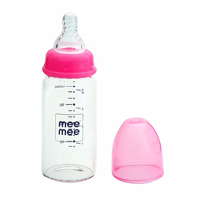 Premium Glass Feeding Bottle-120 ml-1