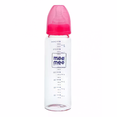Premium Glass Feeding Bottle (240ml)-240 ml-2
